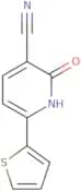 2-Oxo-6-(thiophen-2-yl)-1,2-dihydropyridine-3-carbonitrile