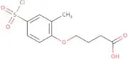 4-[4-(Chlorosulfonyl)-2-methylphenoxy]butanoic acid