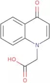 2-(4-Oxo-1,4-dihydroquinolin-1-yl)acetic acid