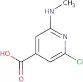 2-Chloro-6-(methylamino)pyridine-4-carboxylic acid