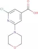 2-Chloro-6-(morpholin-4-yl)pyridine-4-carboxylic acid