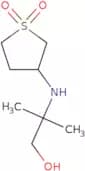 3-[(1-Hydroxy-2-methylpropan-2-yl)amino]-1λ⁶-thiolane-1,1-dione