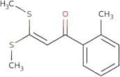 1-(2-Methylphenyl)-3,3-bis(methylsulfanyl)prop-2-en-1-one