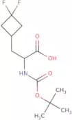2-{[(tert-butoxy)carbonyl]amino}-3-(3,3-difluorocyclobutyl)propanoic acid