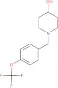 1-{[4-(Trifluoromethoxy)phenyl]methyl}piperidin-4-ol