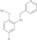 5-Bromo-2-methoxy-N-(pyridin-3-ylmethyl)aniline