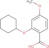 2-(Cyclohexyloxy)-4-methoxybenzoic acid