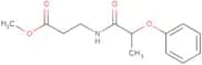 Methyl 3-(2-phenoxypropanamido)propanoate