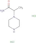 2-(Piperazin-1-yl)propanamide dihydrochloride