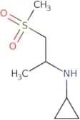 N-(1-Methanesulfonylpropan-2-yl)cyclopropanamine