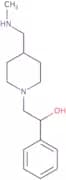 2-{4-[(Methylamino)methyl]piperidin-1-yl}-1-phenylethan-1-ol