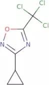 3-Cyclopropyl-5-(trichloromethyl)-1,2,4-oxadiazole