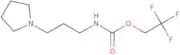 2,2,2-Trifluoroethyl N-[3-(pyrrolidin-1-yl)propyl]carbamate