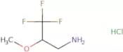 3,3,3-Trifluoro-2-methoxypropan-1-amine hydrochloride