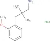 3-(2-Methoxyphenyl)-2,2-dimethylpropan-1-amine hydrochloride