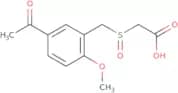 2-[(5-Acetyl-2-methoxyphenyl)methanesulfinyl]acetic acid