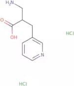 3-Amino-2-(pyridin-3-ylmethyl)propanoic acid dihydrochloride