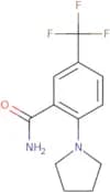 2-(Pyrrolidin-1-yl)-5-(trifluoromethyl)benzamide