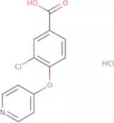 3-Chloro-4-(pyridin-4-yloxy)benzoic acid hydrochloride