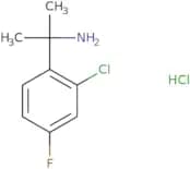 2-(2-Chloro-4-fluorophenyl)propan-2-amine hydrochloride