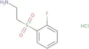 2-(2-Fluorobenzenesulfonyl)ethan-1-amine hydrochloride