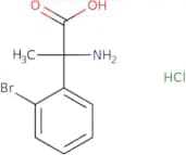 2-Amino-2-(2-bromophenyl)propanoic acid hydrochloride