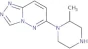 2-Methyl-1-{[1,2,4]triazolo[4,3-b]pyridazin-6-yl}piperazine