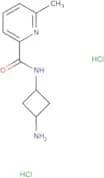 N-(3-Aminocyclobutyl)-6-methylpyridine-2-carboxamide dihydrochloride
