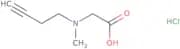 2-[(But-3-yn-1-yl)(methyl)amino]acetic acid hydrochloride
