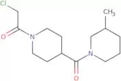 2-Chloro-1-[4-(3-methylpiperidine-1-carbonyl)piperidin-1-yl]ethan-1-one