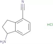(R)-1-Amino-2,3-dihydro-1H-indene-4-carbonitrile hydrochloride