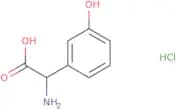 2-amino-2-(3-hydroxyphenyl)acetic acid hydrochloride