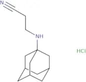 3-[(Adamantan-1-yl)amino]propanenitrile hydrochloride