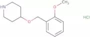 4-[(2-Methoxyphenyl)methoxy]piperidine hydrochloride