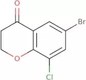 6-Bromo-8-chloro-3,4-dihydro-2H-1-benzopyran-4-one