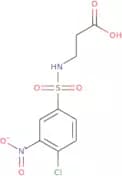 3-(4-Chloro-3-nitrobenzenesulfonamido)propanoic acid