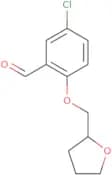 5-Chloro-2-(oxolan-2-ylmethoxy)benzaldehyde