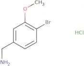 (4-Bromo-3-methoxyphenyl)methanamine hydrochloride