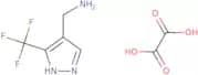 (3-(Trifluoromethyl)-1H-pyrazol-4-yl)methanamine oxalate