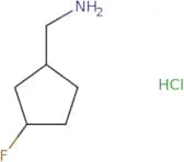 (3-Fluorocyclopentyl)methanamine hydrochloride