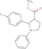 Methyl 2-(4-fluorophenyl)-1-phenylpyrrolidine-3-carboxylate