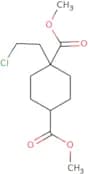 Dimethyl 1-(2-chloroethyl)cyclohexane-1,4-dicarboxylate