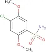 4-Chloro-2,5-dimethoxybenzene-1-sulfonamide