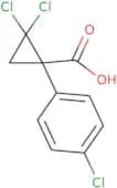 2,2-Dichloro-1-(4-chlorophenyl)cyclopropane-1-carboxylic acid
