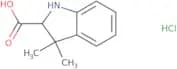 3,3-Dimethyl-2,3-dihydro-1H-indole-2-carboxylic acid hydrochloride