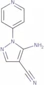 5-Amino-1-(pyridin-4-yl)-1H-pyrazole-4-carbonitrile