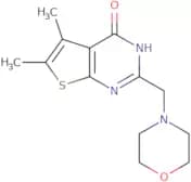 5,6-Dimethyl-2-(morpholin-4-ylmethyl)-3H,4H-thieno[2,3-d]pyrimidin-4-one