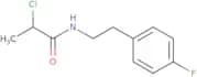 2-Chloro-N-[2-(4-fluorophenyl)ethyl]propanamide