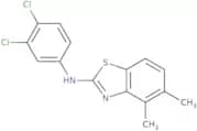 N-(3,4-Dichlorophenyl)-4,5-dimethyl-1,3-benzothiazol-2-amine