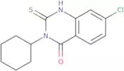 7-Chloro-3-cyclohexyl-2-sulfanyl-3,4-dihydroquinazolin-4-one